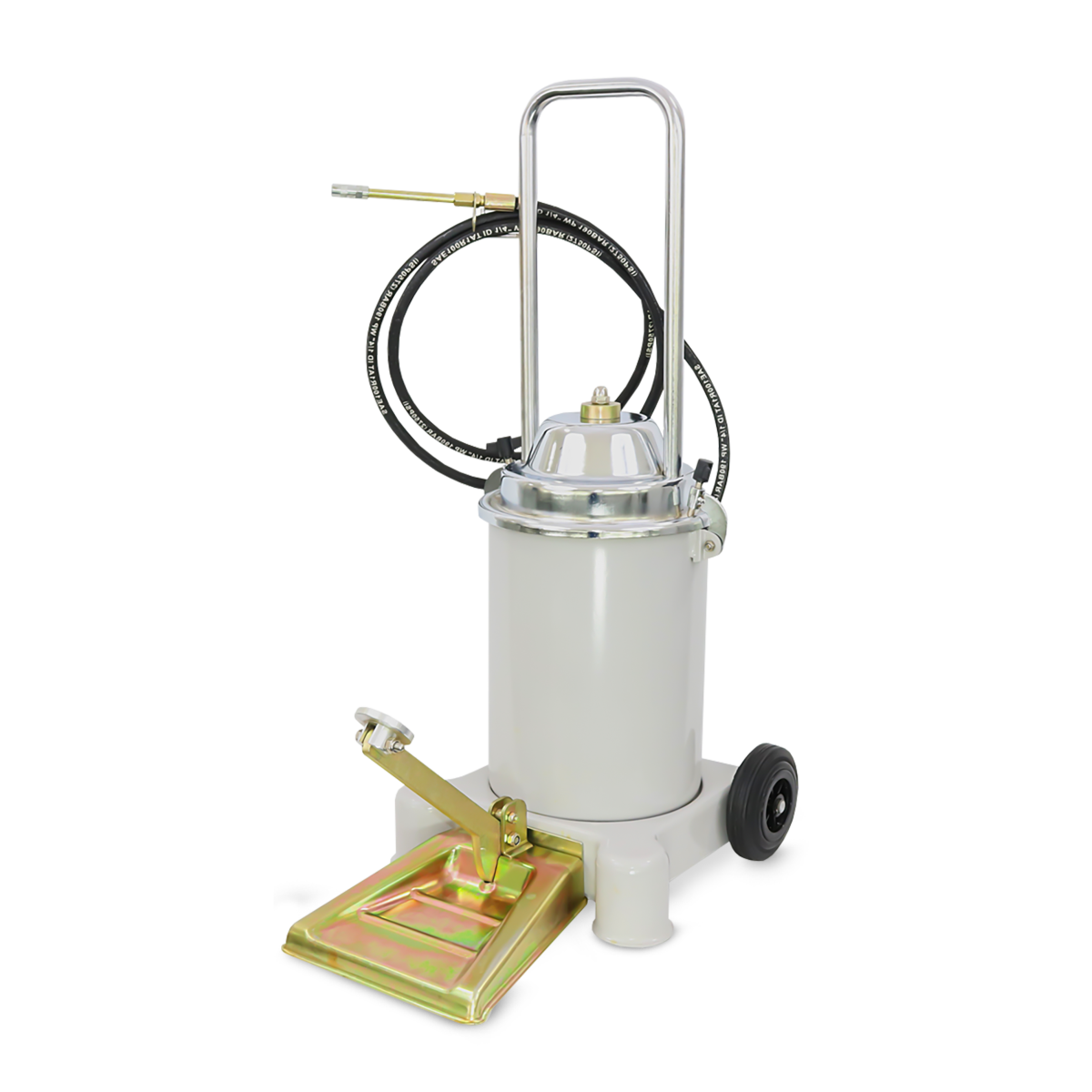 Powerlub - Engrasadora a pedal con reservorio de 13 kg