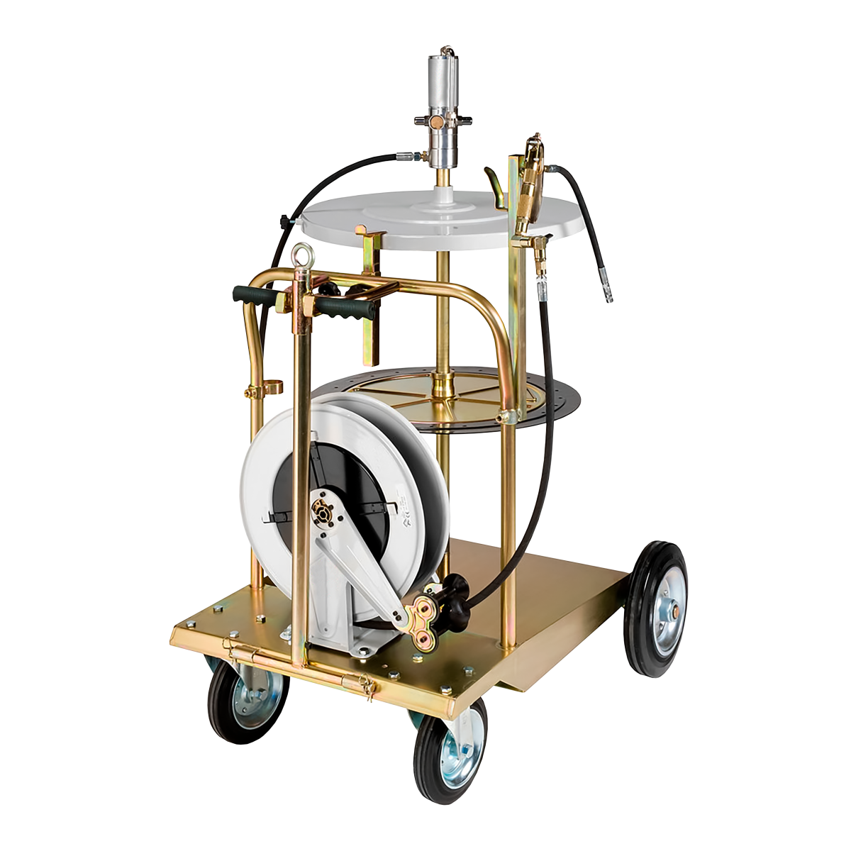 Powerlub - Equipo movil para tambor de grasa de 200 kg