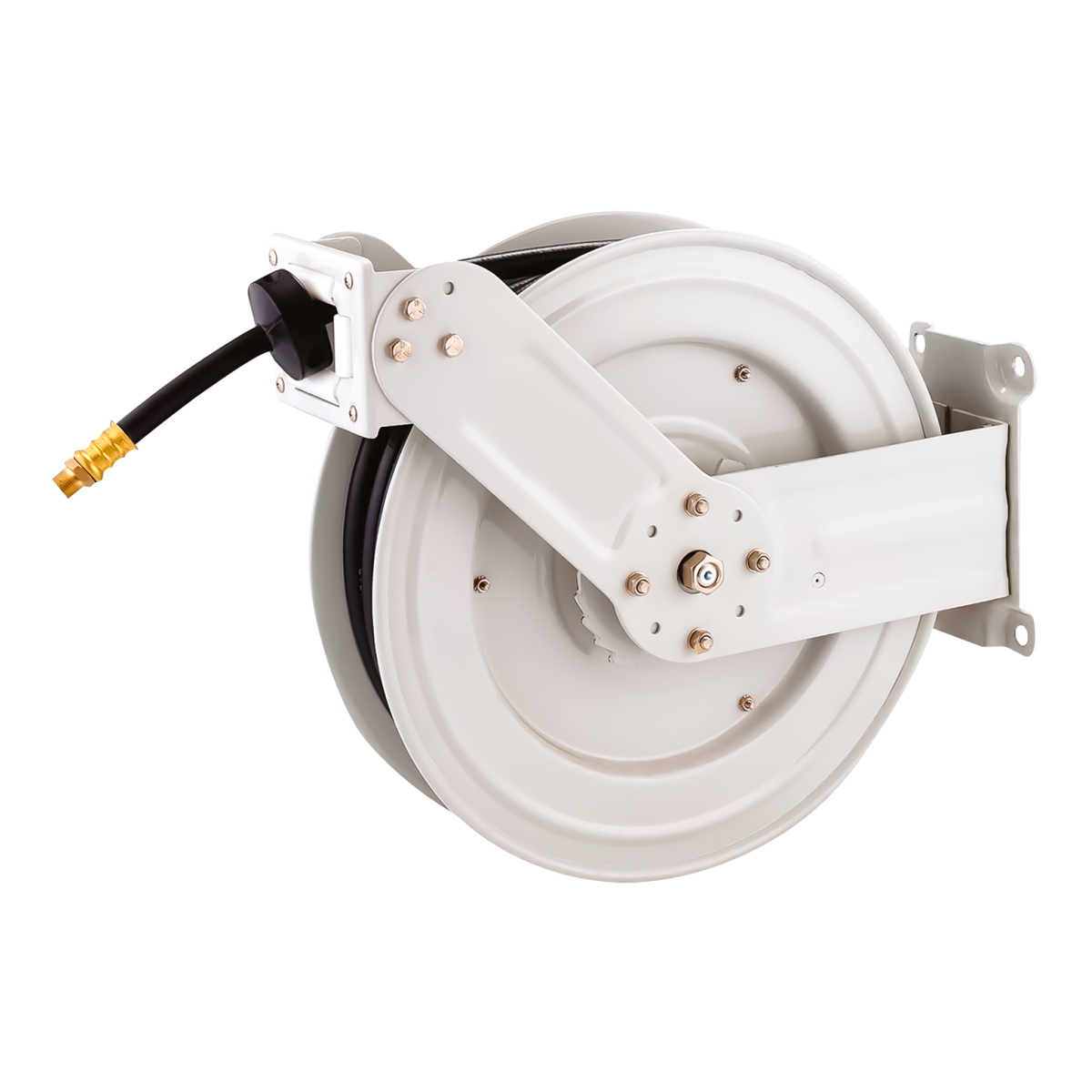 Powerlub - Carretel para grasa con manguera de 1/4