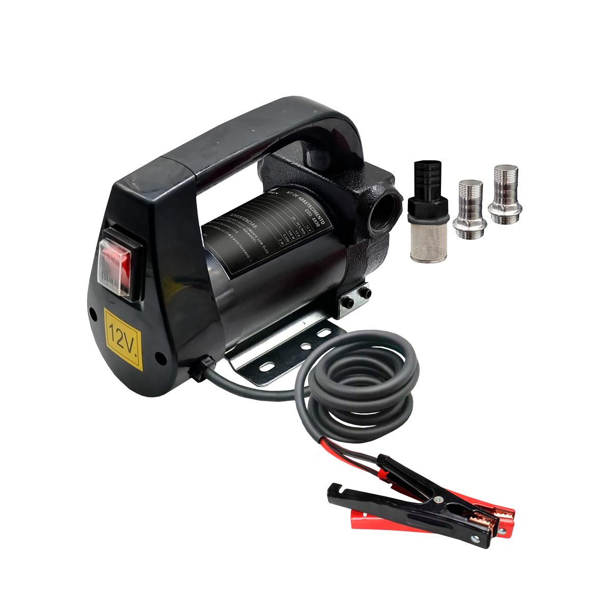 Bomba eléctrica (super power) 12V - diesel y kerosene 60 LPM

